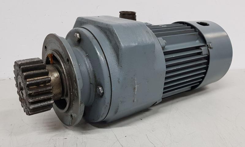 Getriebemotor mit 2 Motordrehzahlen, Polumschaltbar Dahlander 0,2 / 0,28 kW, Drehzahl 57 / 112 U/min