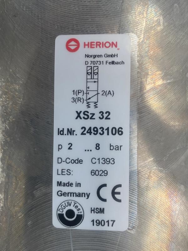 Pressensicherheitsventil, PSV-Ventil, Zwillingsventil, Wegeventil Neu - unbenutzt