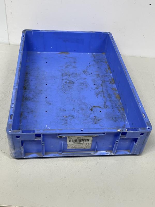 Gebrauchte Kunststoff Lagerkästen, Lagerbehälter, Sichtlagerkästen mit Stapelsockel, Stapelboden