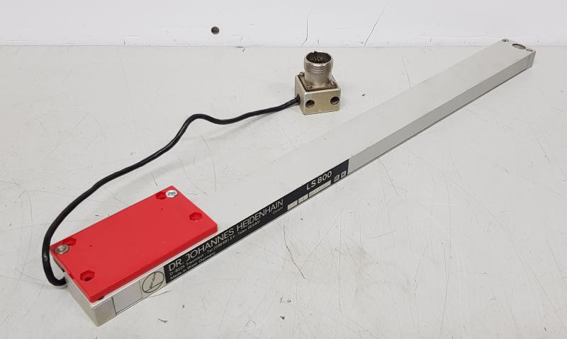 Glasmaßstab, inkrementales Längenmesssystem, Linear Scale, Maßstab mit Glaslineal für Positionsanzeige