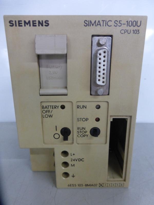Speicherprogramierbare Steuerung SPS SIEMENS S5 100U CPU 103