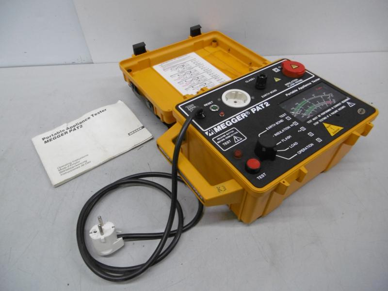 Tragbarer Gerätetester, Portable  Appliance Tester, Geräteprüfer, Isolationsprüfung