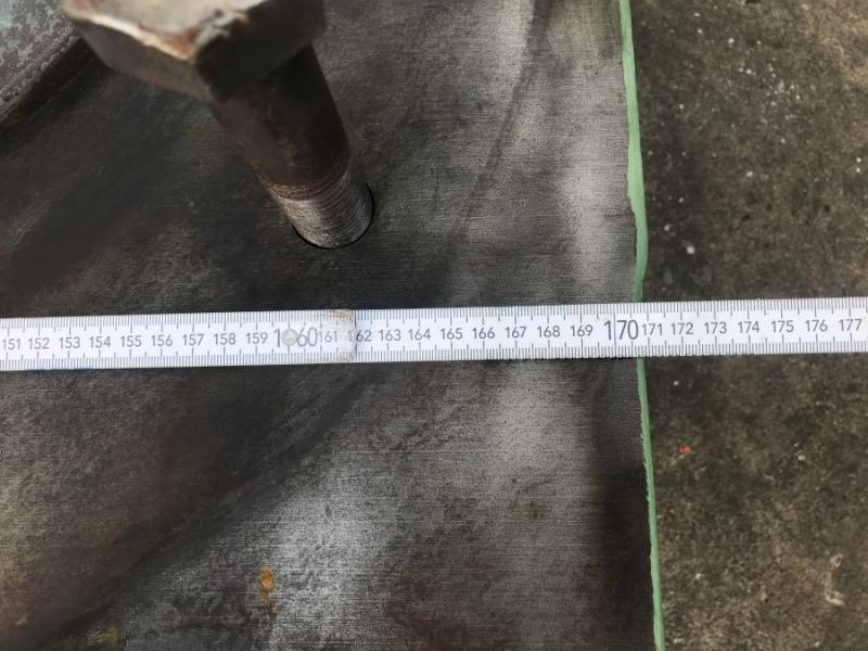 Aufspannplatte mit T-Nuten aus Stahlguß-Grauguß, Grundplatte von Radialbohrmaschine