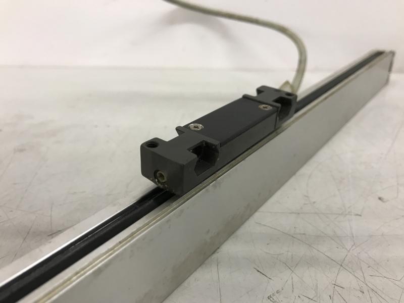 Glasmaßstab, inkrementales Längenmesssystem, Linear Scale, Maßstab mit Glaslineal für Positionsanzeige ohne Stecker
