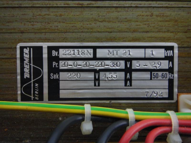 Transformator, Trenntrafo
