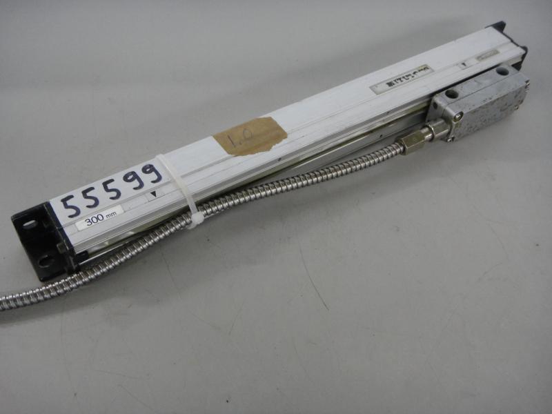 Glasmaßstab, inkrementales Längenmesssystem, Linear Scale, Maßstab mit Glaslineal für Positionsanzeige