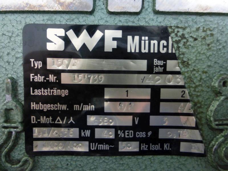 E-Kettenzug, Elektro Hubwerk, Kran mit Katzlaufwagen für Doppel T-Träger E-Kettenzug, Elektro Hubwerk, Kran mit Katzlaufwagen für Doppel T-Träger
