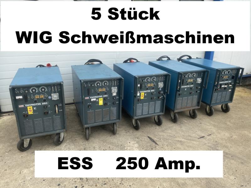 Posten 5 Stück WIG Schweißgeräte im Paket