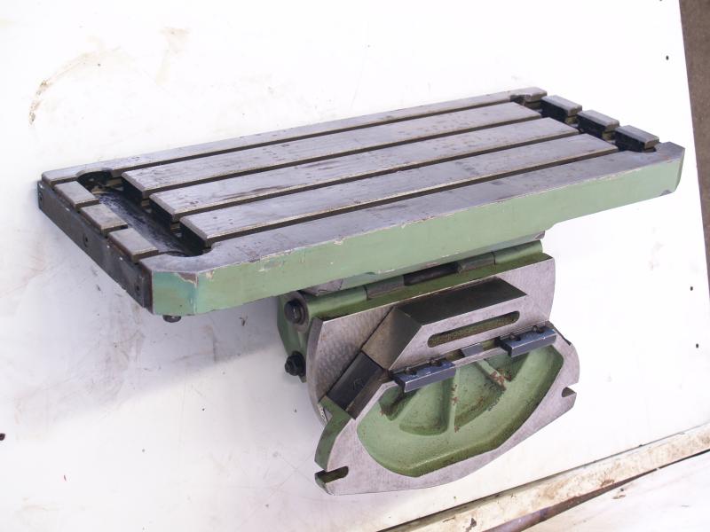 Univ. Schwenk- Kipp- Drehtisch, Universal Werkzeug-Fräsmaschinen-Anbautisch