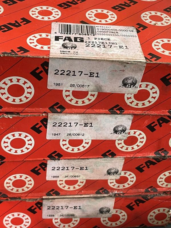 Pendelrollenlager 22217-E1, Wälzlager, Tonnenlager -- 85-150-36