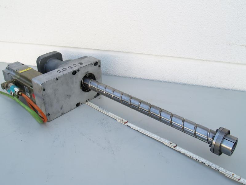 Kugelrollspindel mit Servomotor, Positionierspindel