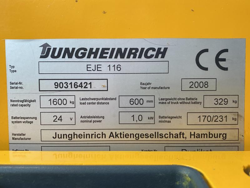 Elektro-Gehstapler, Niederflurhubwagen, Ameise, Deichselstapler