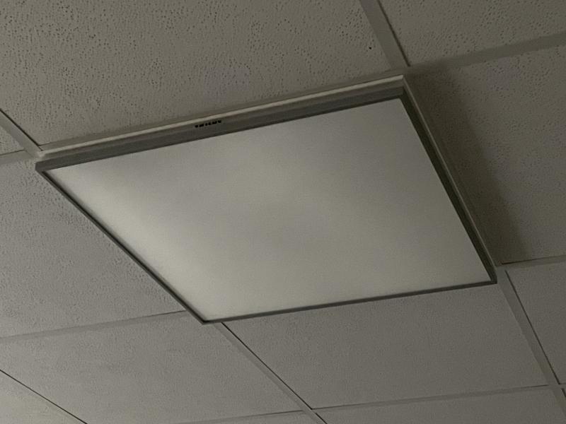 LED Rasterleuchten, Deckeneinbauleuchte für Odenwalddecke 