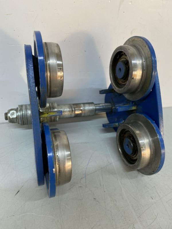 Laufwagen, Handfahrwerk für Kettenzug, Kran Laufkatze, Fahrwerk, Rollfahrwerk