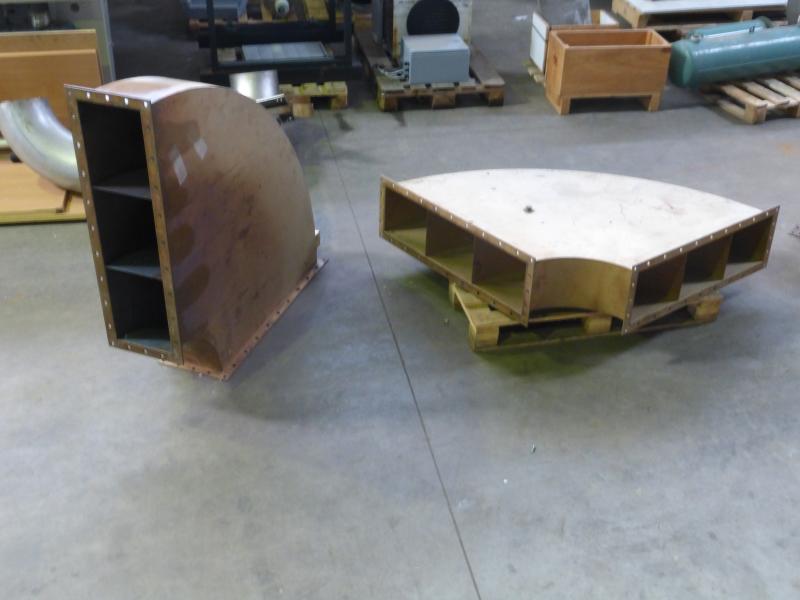 Edelstahl Wärmetauscher, Luft-Wasser, Luft Oel Waermetauscher, 4 Stück vorhanden