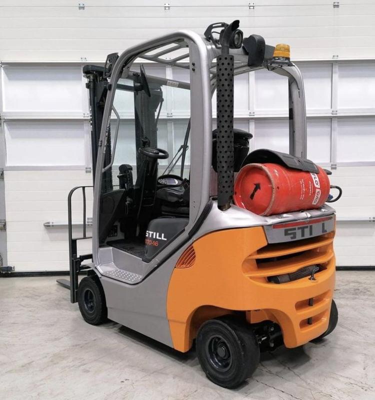 Treibgas-Stapler, Traglast 1600 kg, Gas-Gabelstapler im guten Zustand, technisch einwandfrei