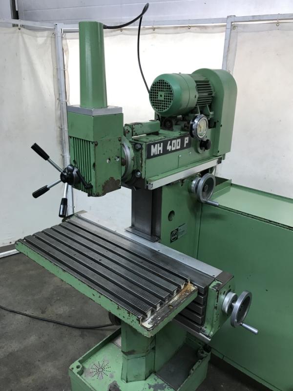 Univ. Werkzeugfräsmaschine, Fräsmaschine mit Handrädern und Digitalanzeige Heidenhain