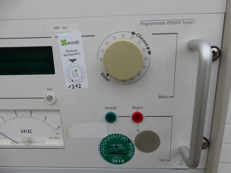 Prüfpult, Prüfstation, Messstation, Prüfgerät, Messgerät, Tester für HV, PE, IS Messung