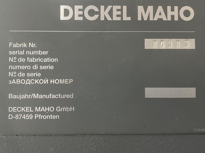 Univ. Werkzeugfräsmaschine in 2008 überholt von MMD