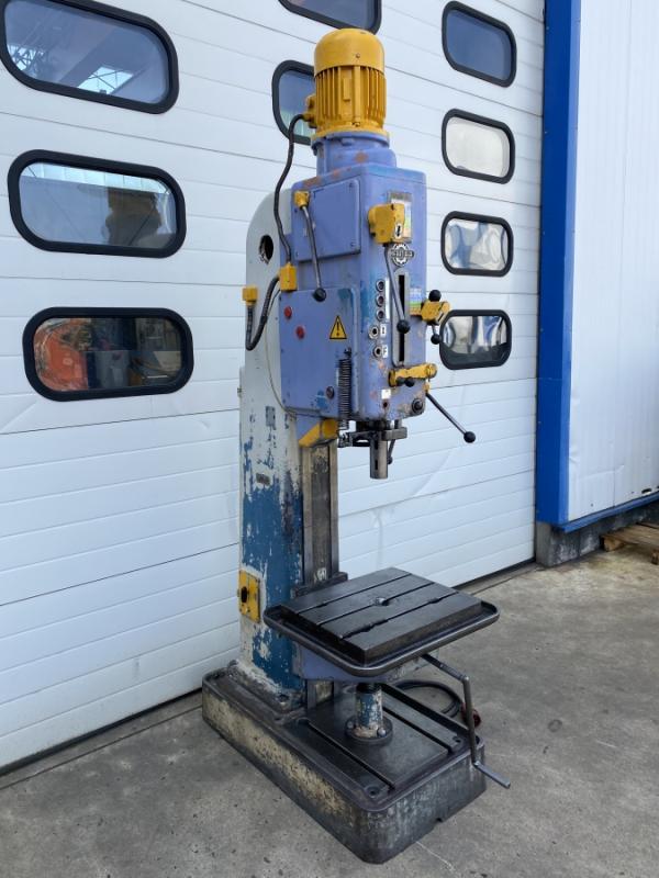 Kastenständerbohrmaschine, Getriebebohrmaschine