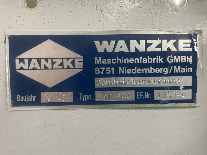 Bandrichtmaschine für Bandmaterial vom Coil, Bandanlage für Coilverarbeitung Breite 400 x Dicke 2mm