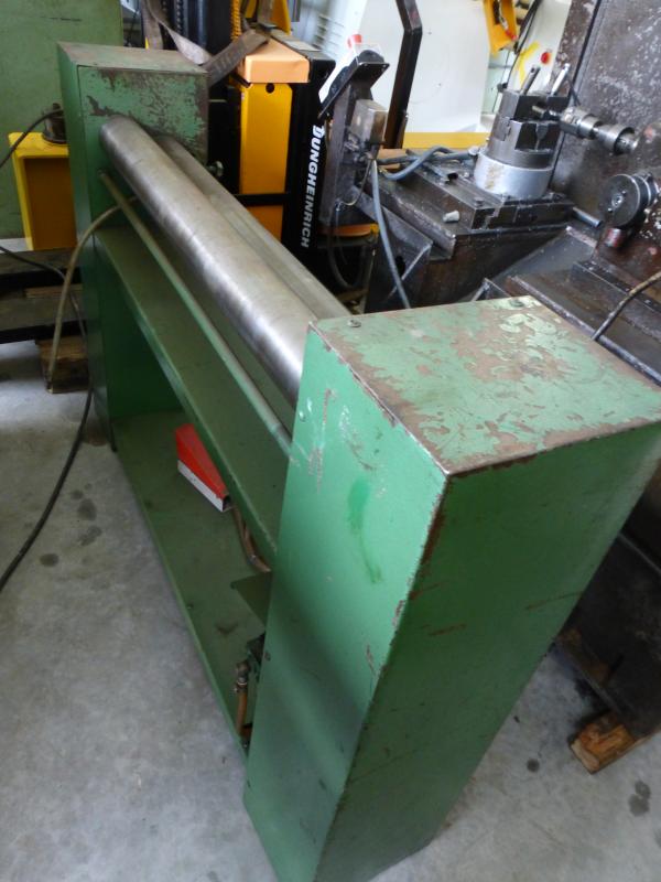 Pneumatische Falzanbiegemaschine, Falzmaschine zur Blechfalz Vorbiegung