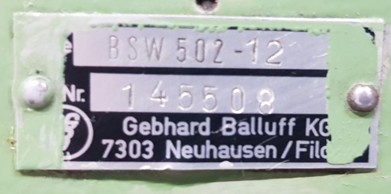 Nockenschaltwerk mit 12 Schaltspuren, Werkzeugüberwachung, Prozess-Überwachung