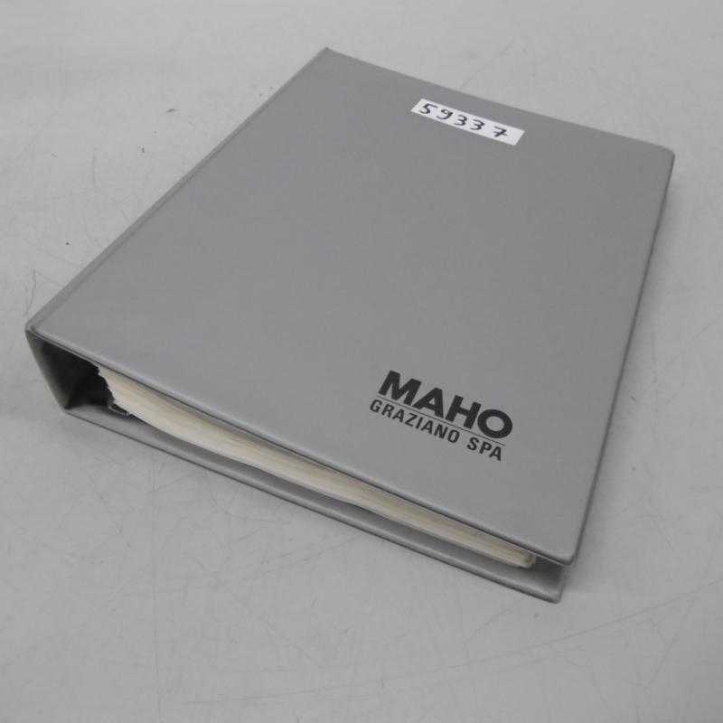 Handbuch, Bedienungsanleitung, Programmierbare Schnittstellen 432T, Maschinenkonstanten,  Schaltplan für CNC Drehmaschine MAHO Graziano GR200C
