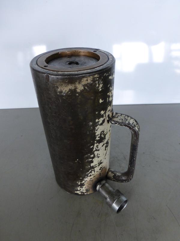 Einfachwirkender Hydraulikzylinder mit Federrückzug, Hydraulikstempel, Lukaszylinder, Maschinenheber