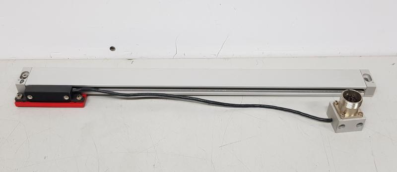 Glasmaßstab, inkrementales Längenmesssystem, Linear Scale, Maßstab mit Glaslineal für Positionsanzeige