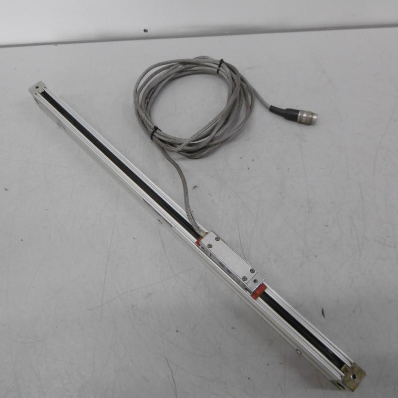 Glasmaßstab, inkrementales Längenmesssystem, Linear Scale, Linear Encoder, Maßstab mit Glaslineal für Positionsanzeige