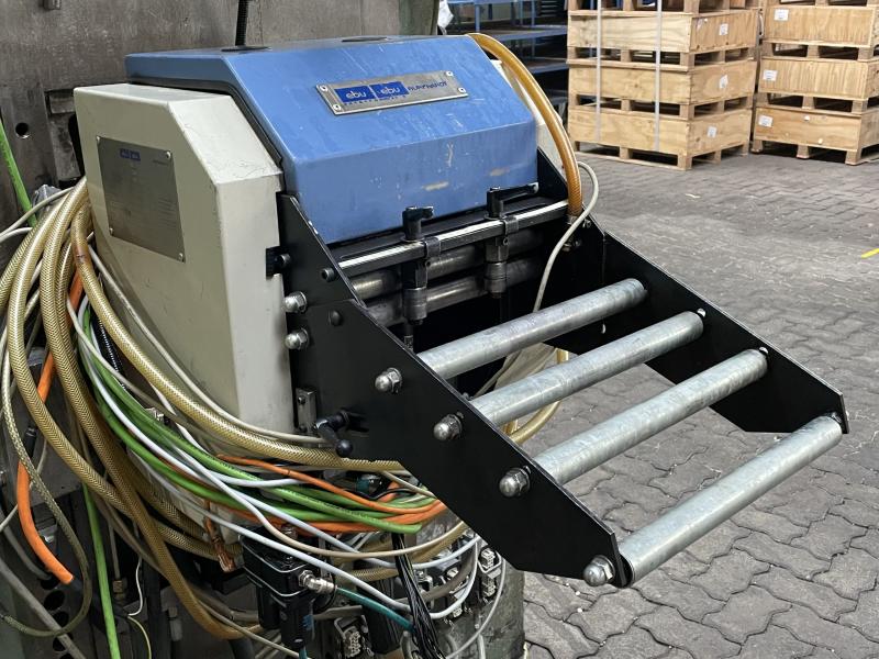 Exzenter Stanzautomat mit NC Walzenvorschub EBU Doppelständer - Exzenterpresse Exzenter Stanzautomat mit NC Walzenvorschub EBU Doppelständer - Exzenterpresse