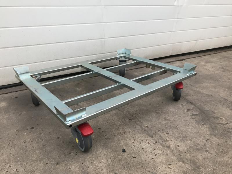 Palettenroller, Bodenroller, Rahmenwagen, Transportwagen GORR für Halbpaletten