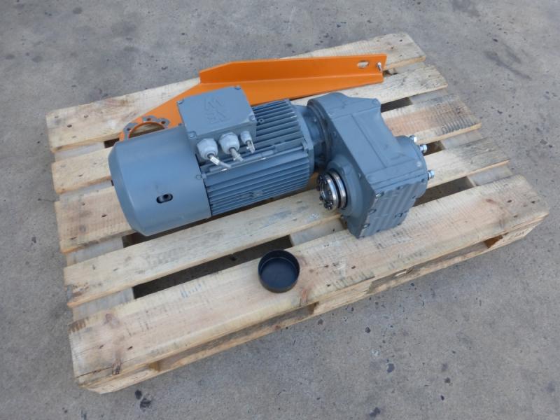 Getriebemotor, Elektromotor, Flachgetriebemotor