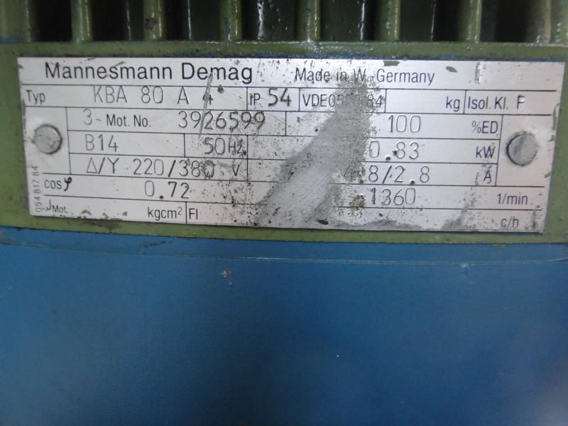 2-Stufen Elektromotor, Schubanker-Getriebemotor