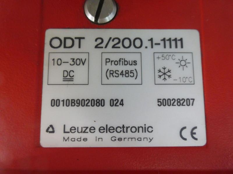 Profibus Datenlichtschranke, Datenübertragungssystem LEUZE Electronic Lichtschranke, Lichtvorhang mit Sender und Empfänger