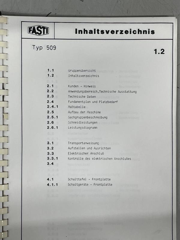 Betriebsanleitung für Hydraulische Tafelschere