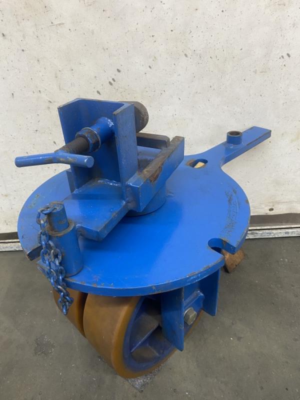 4 Stück Containerräder für ISO-Container, Containerfahrwerk Containerrollen, Seecontainer Radsatz