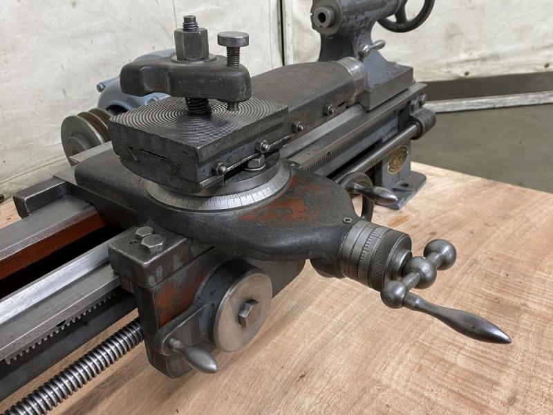 Antike Mechaniker Drehmaschine, Oldtimer für Ausstellung