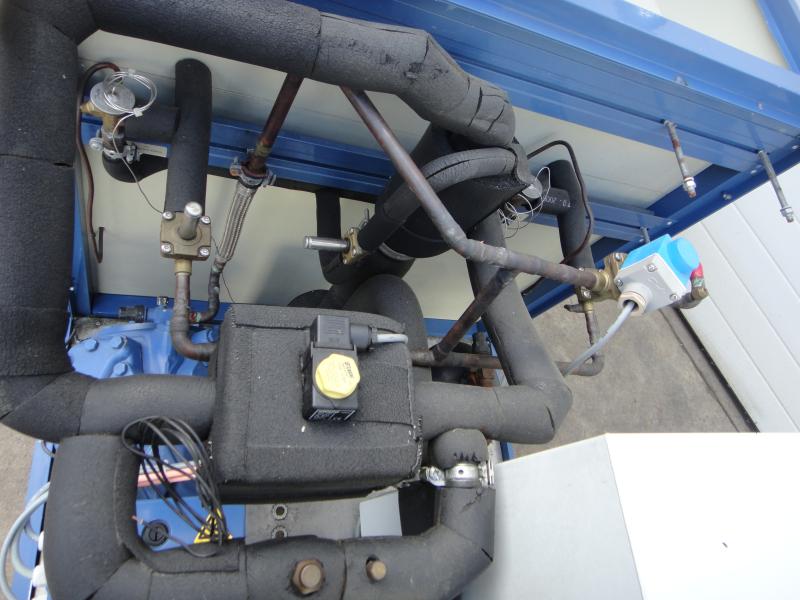 Wärmepumpe mit BOCK Kältemaschine, Kältemittel-Verdichter mit Verdampfer zur Wärmeerzeugung Wärmepumpe mit BOCK Kältemaschine, Kältemittel-Verdichter mit Verdampfer zur Wärmeerzeugung