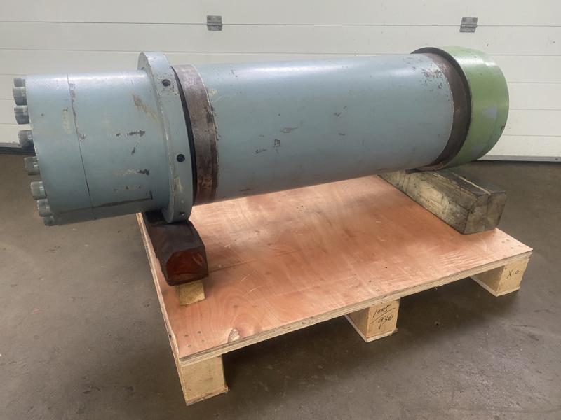 Hydraulikzylinder Doppeltwirkend, Flanschzylinder, Pressenzylinder, Presszylinder 160 Tonnen 325 bar