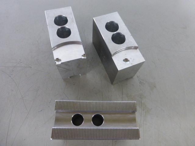 Futterbacken, Aluminiumbacken für 3-Backen Kraftspannfutter Ø 200 mm mit 90° Spitzverzahnung