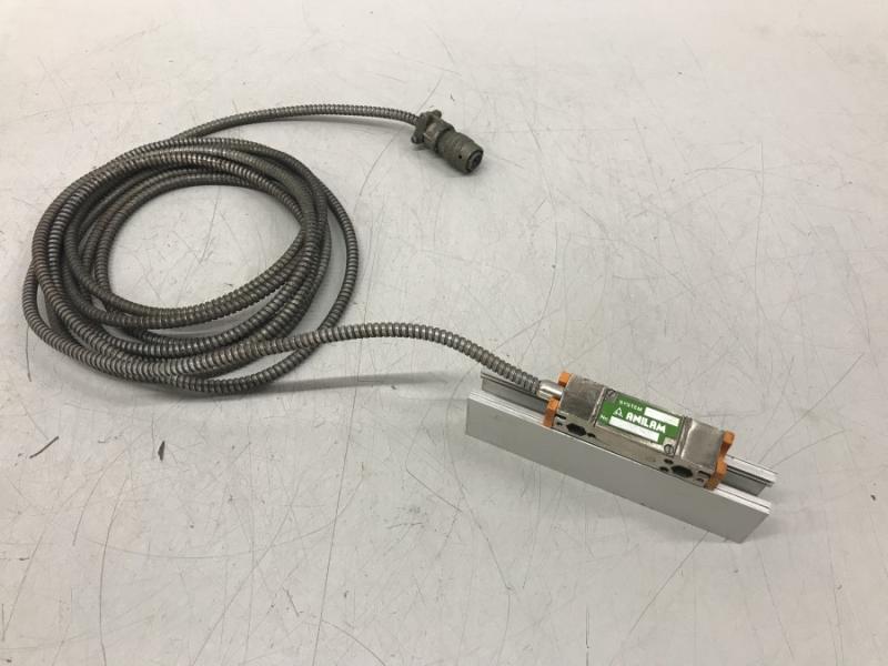 Glasmaßstab, inkrementales Längenmesssystem, Linear Scale, Maßstab mit Glaslineal für Positionsanzeige