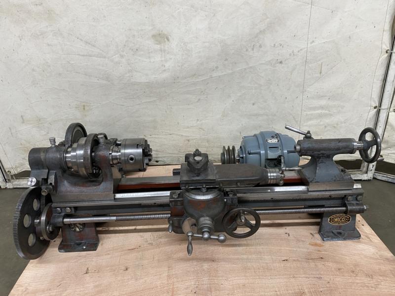 Antike Mechaniker Drehmaschine, Oldtimer für Ausstellung