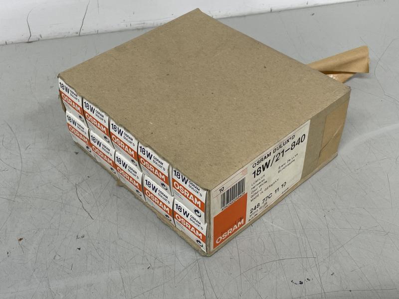 10 Stück Leuchtstoff Lampe, Birne, Glühbirne, Leuchtmittel, Leuchtstofflampe, Energiesparlampe