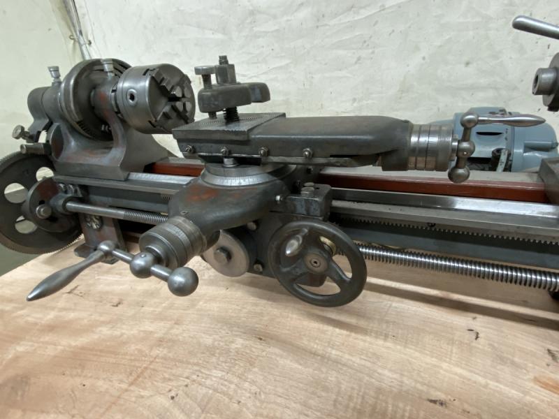 Antike Mechaniker Drehmaschine, Oldtimer für Ausstellung