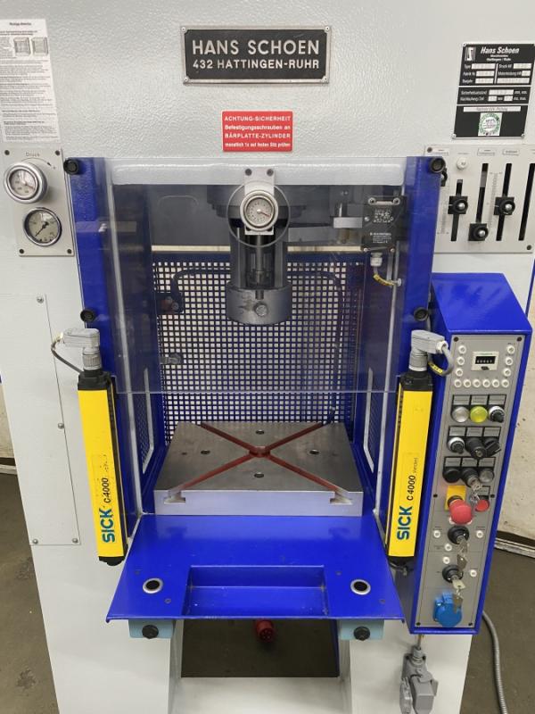 Doppelständer - Hydraulikpresse - Generalüberholt in 2019