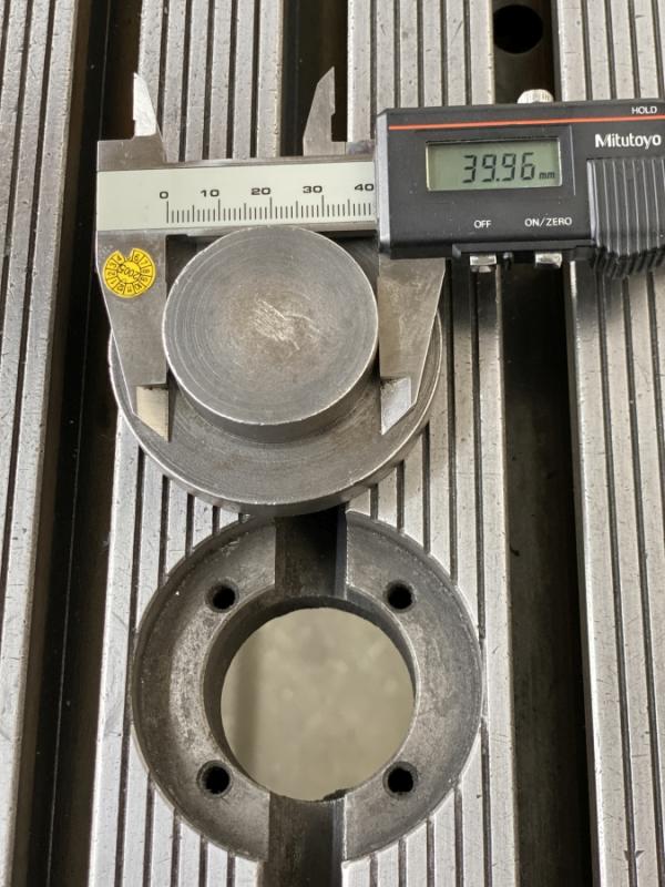 Aufspanntisch mit T-Nuten, Aufspannplatte, Maschinentisch, Tischplatte von einer MAHO MH 600