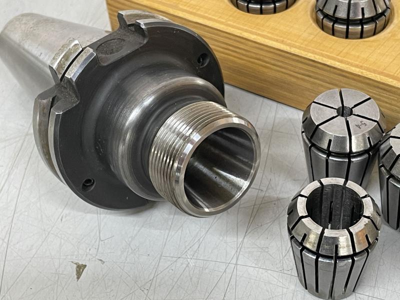 Spannzangenfutter ISO40, SK40, Spannzangensatz mit Spannzangeaufnahme ER25