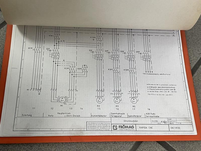 Bedienungsanleitung, Wartungsanleitung, Hydraulikplan und Stromlaufplan Nutenziehmaschine Bedienungsanleitung, Wartungsanleitung, Hydraulikplan und Stromlaufplan Nutenziehmaschine